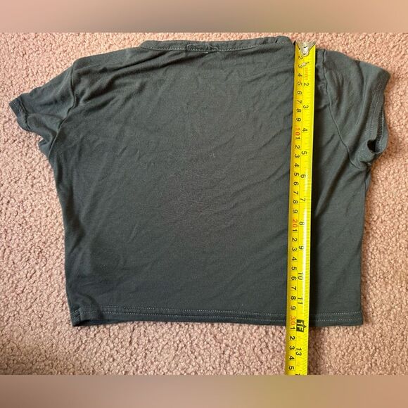 Nasty Gal Women's Grey Crop Top Stretchy size 4 - Picture 4 of 6